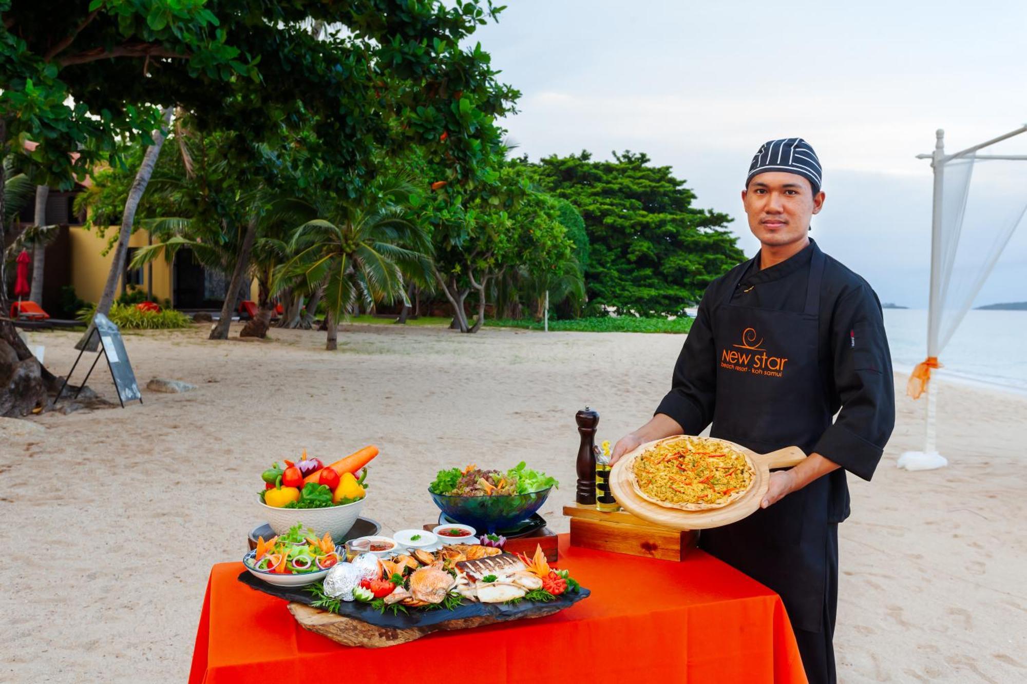 New Star Beach Resort Chaweng Beach Exteriör bild
