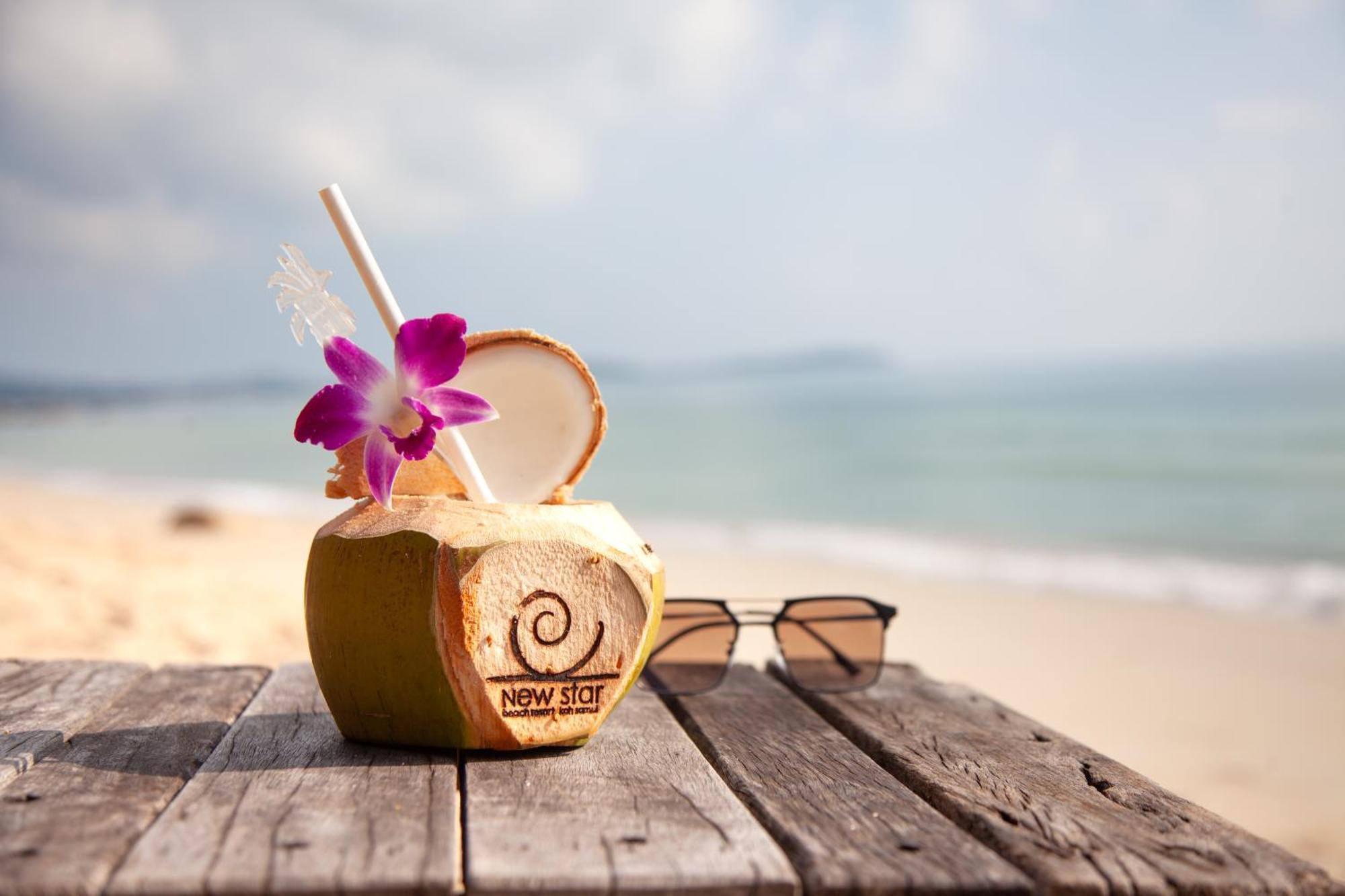 New Star Beach Resort Chaweng Beach Exteriör bild